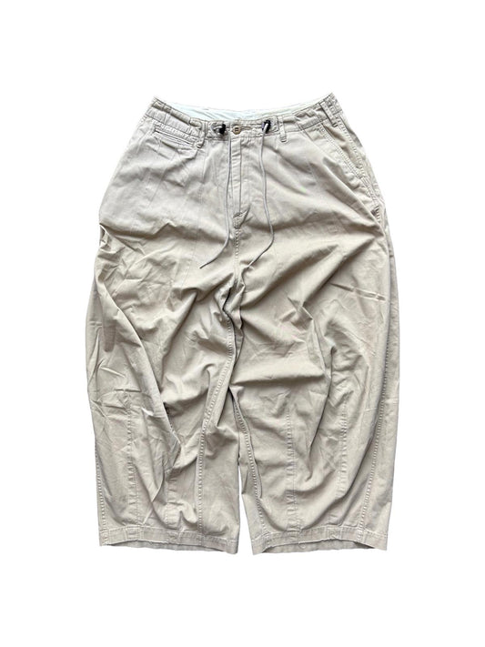 Needles H.D Pants Beige Size 2 Wide Fit
