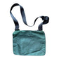 Prada Nylon Crossbody Shoulder Bag Green Triangle
