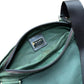 Prada Nylon Crossbody Shoulder Bag Green Triangle