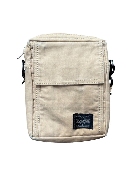 Porter Yoshida & Co Shoulder Bag Beige Compact Crossbody