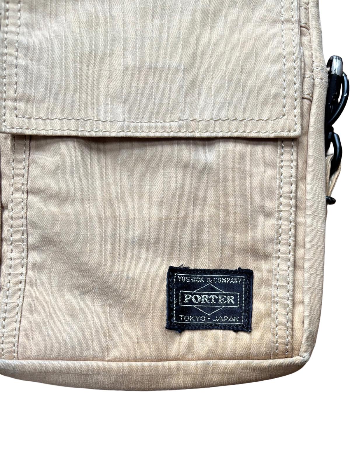 Porter Yoshida & Co Shoulder Bag Beige Compact Crossbody