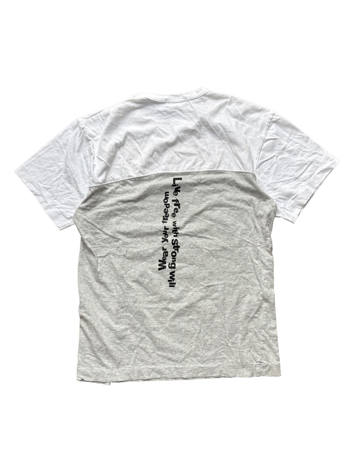 Comme des Garçons Graphic T Shirt White Large