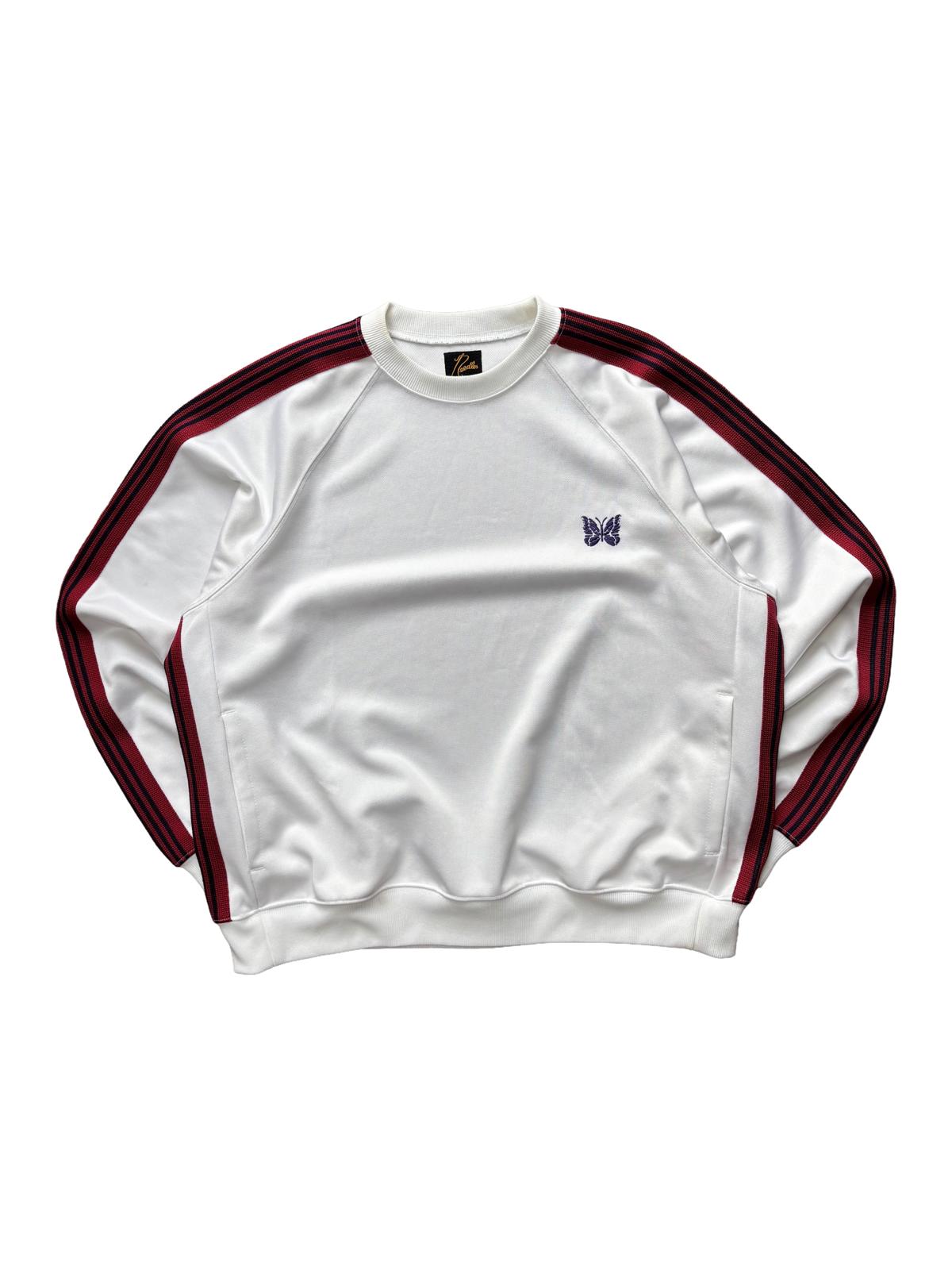 Needles Butterfly Logo Sweatshirt White Medium