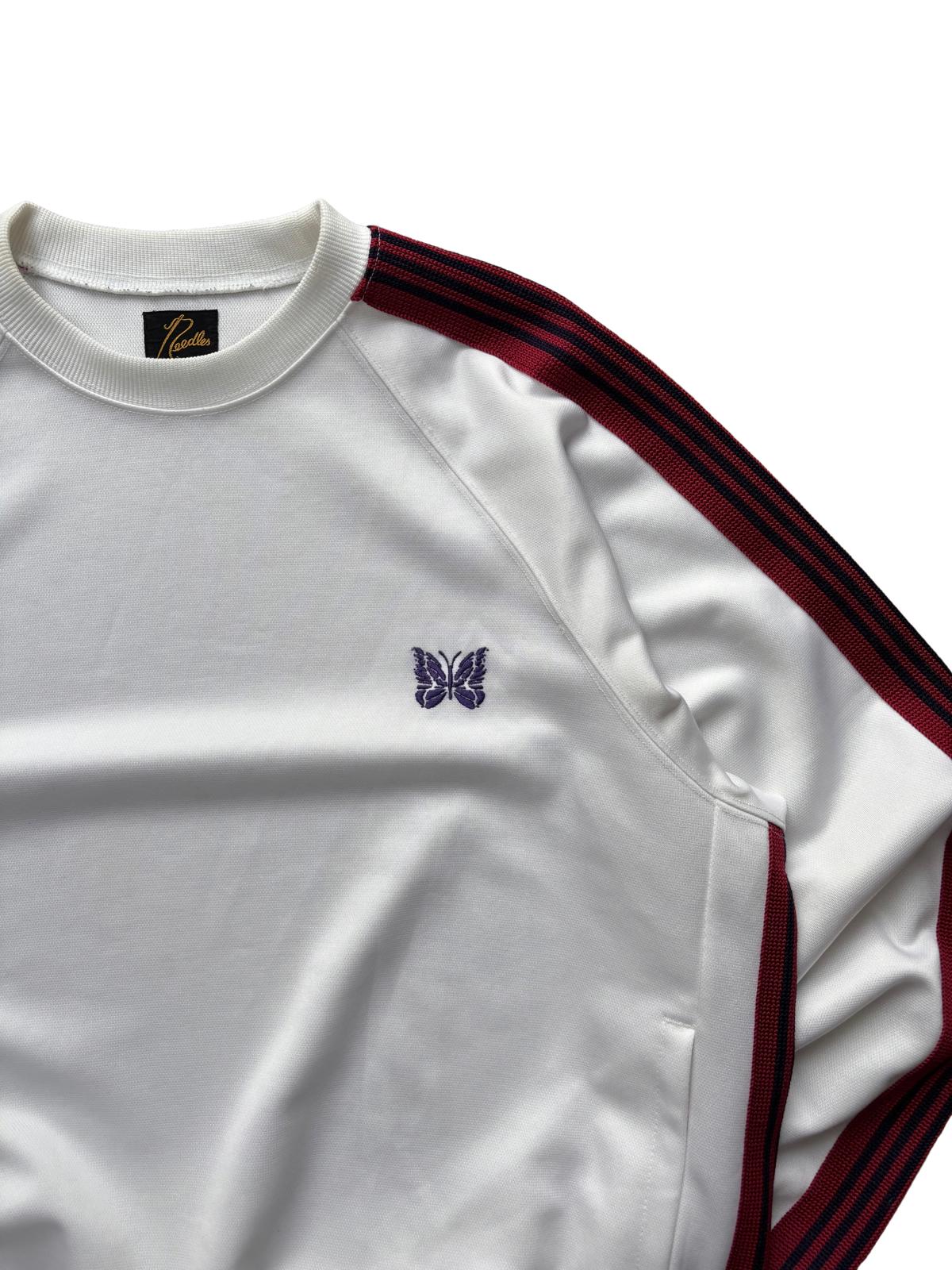 Needles Butterfly Logo Sweatshirt White Medium