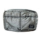 Porter Yoshida & Co Tanker Waist Bag Sage Grey