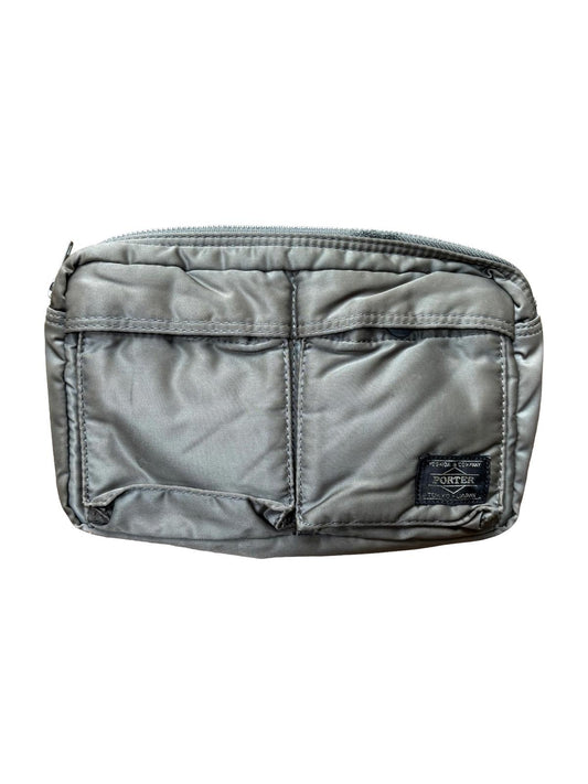 Porter Yoshida & Co Tanker Waist Bag Sage Grey