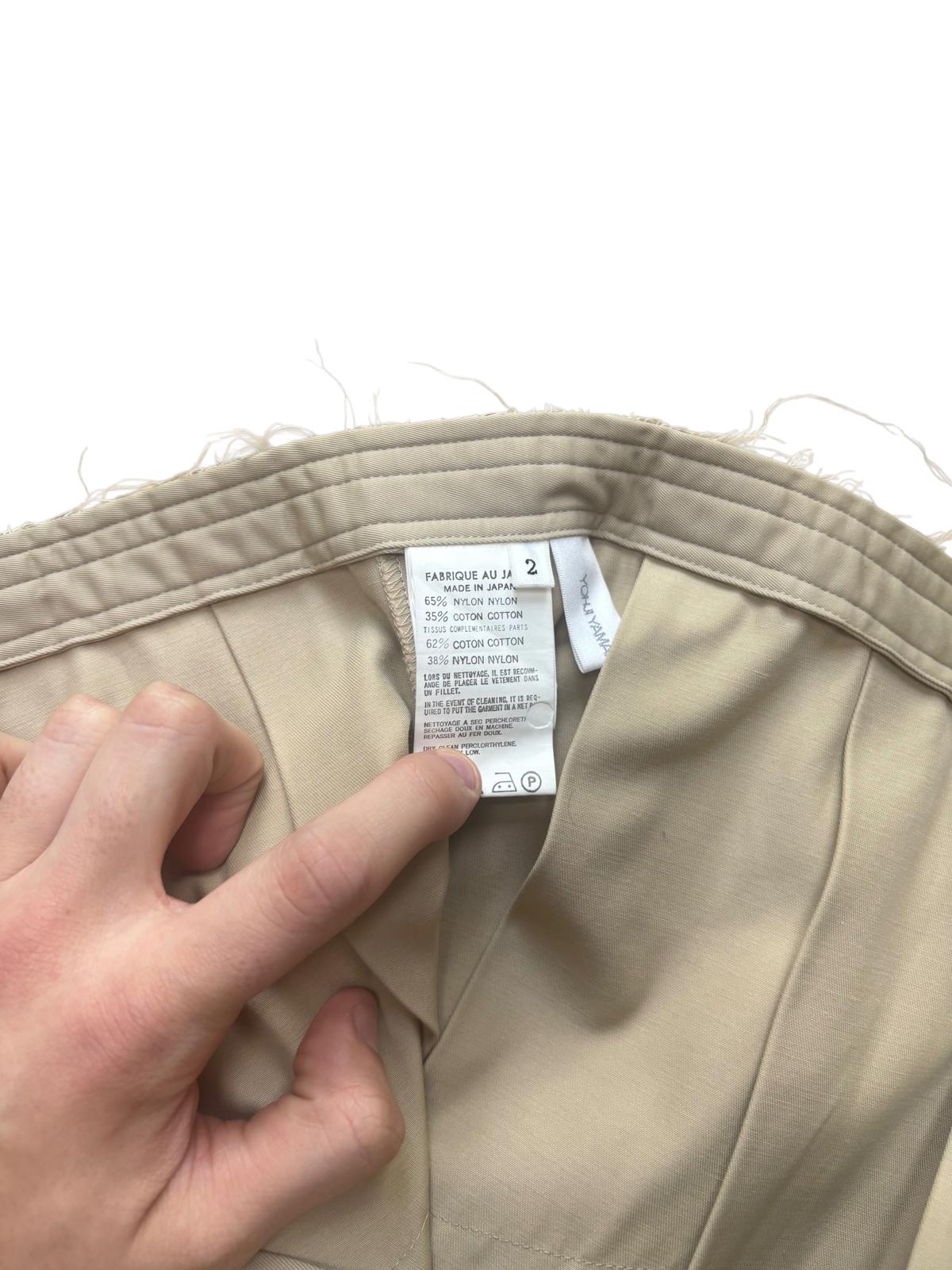 Yohji Yamamoto Skirt Beige UK 10
