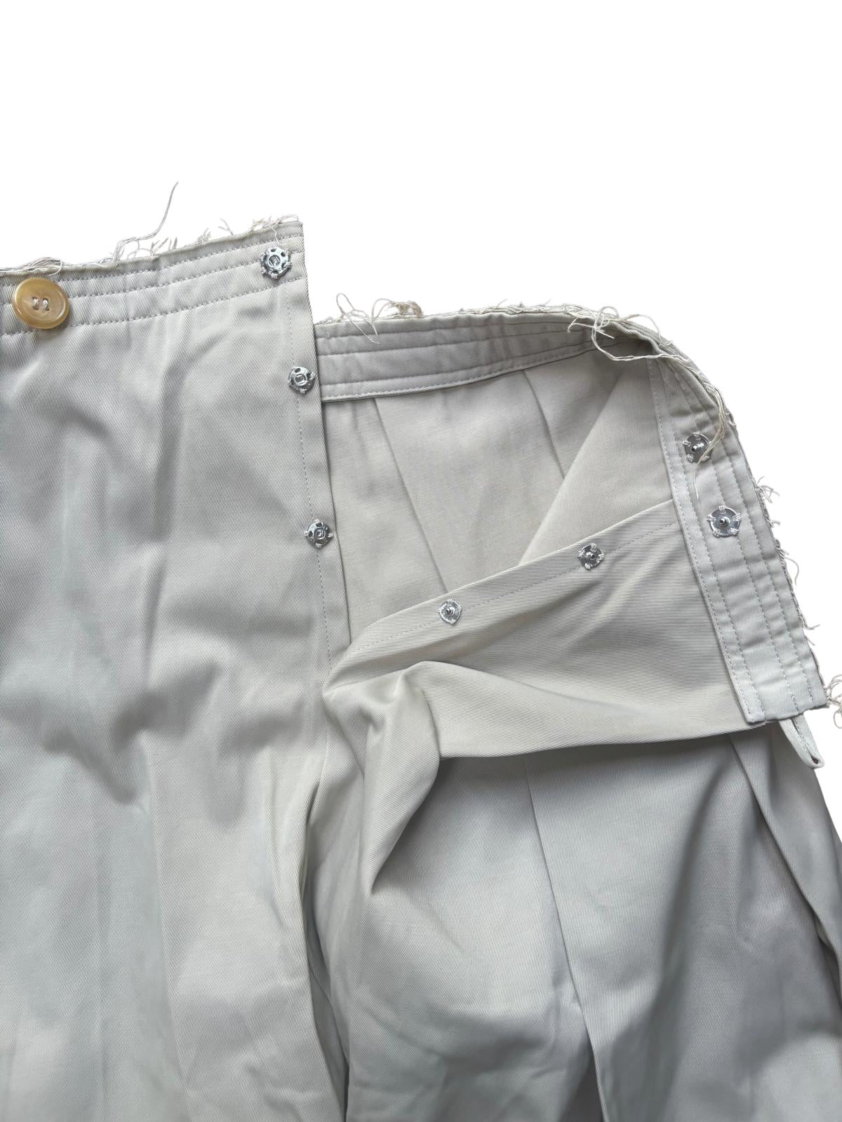Yohji Yamamoto Skirt Beige UK 10