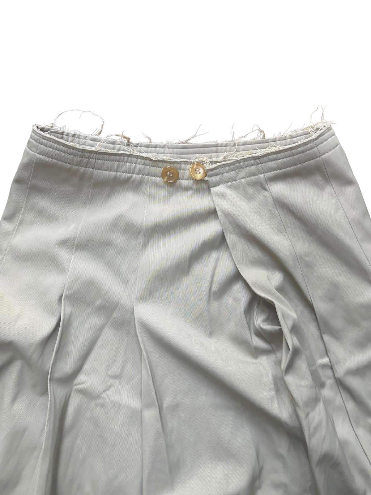 Yohji Yamamoto Skirt Beige UK 10
