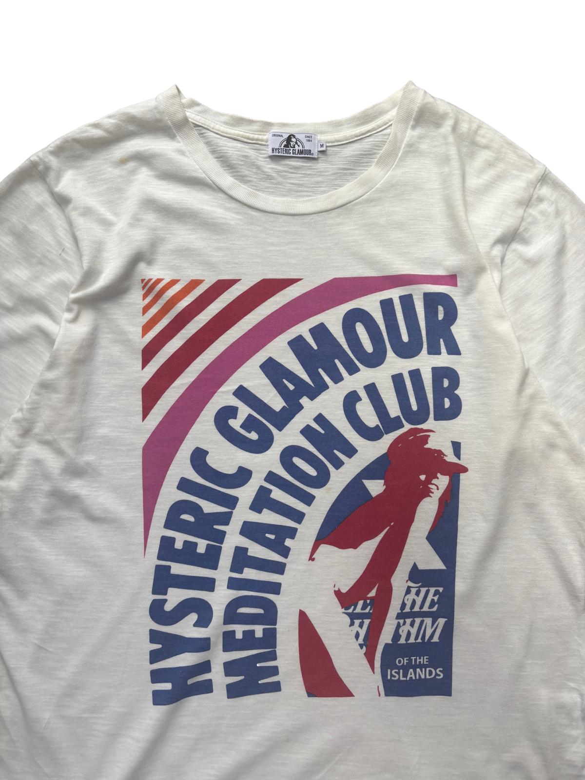 Hysteric Glamour Meditation Club T Shirt White M
