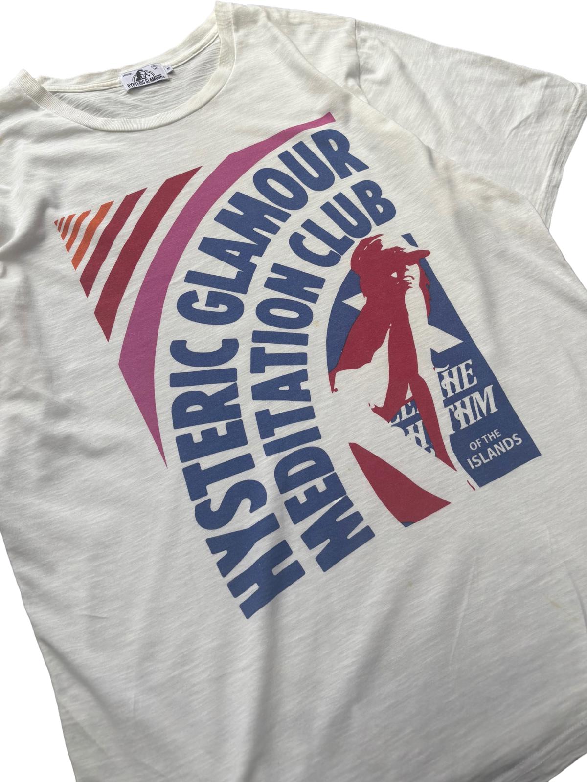 Hysteric Glamour Meditation Club T Shirt White M