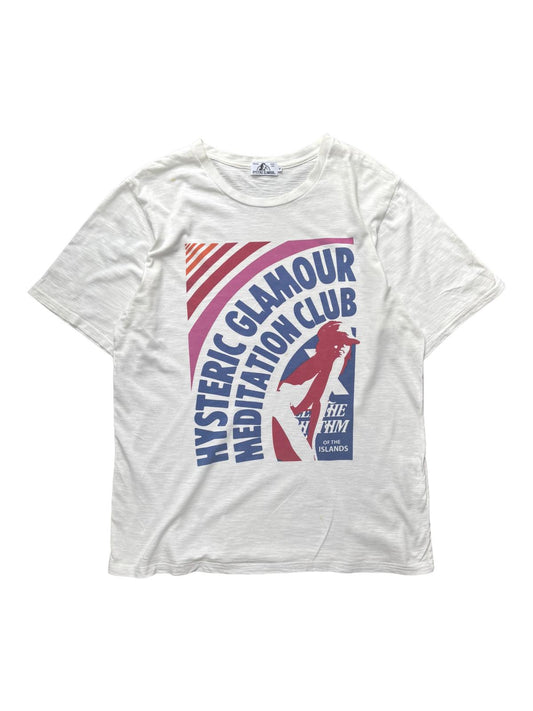 Hysteric Glamour Meditation Club T Shirt White M