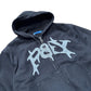 Punkandyo Zip Hoodie Black Large