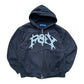 Punkandyo Zip Hoodie Black Large