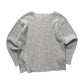 Needles Waffle Wool Knit Crewneck Grey S