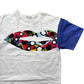 Comme des Garçons Merry Happy Crazy Colour T Shirt White S