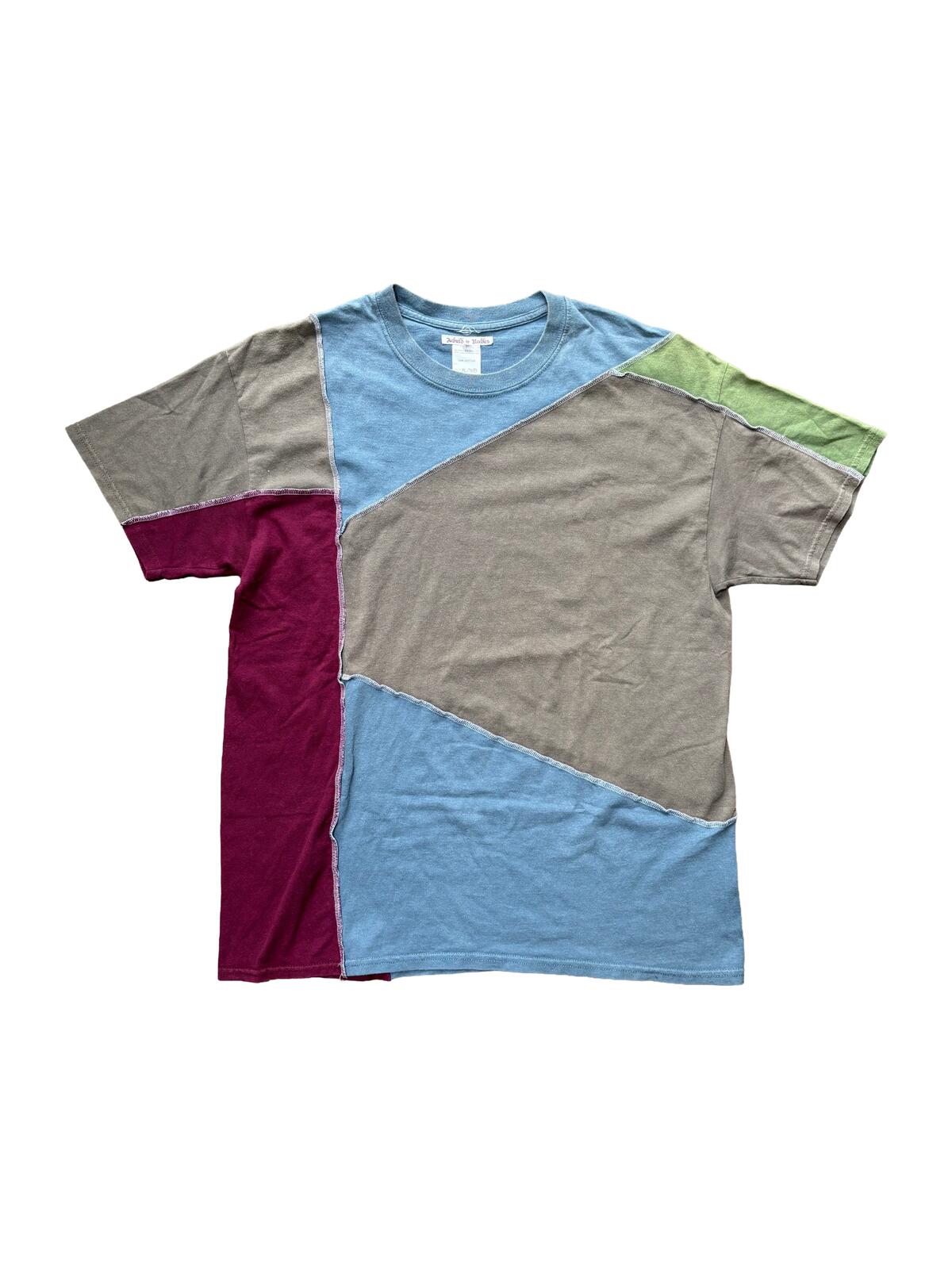 Needles Rebuild Patchwork Tee M