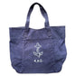 A.P.C. Anchor Logo Canvas Tote Bag Navy