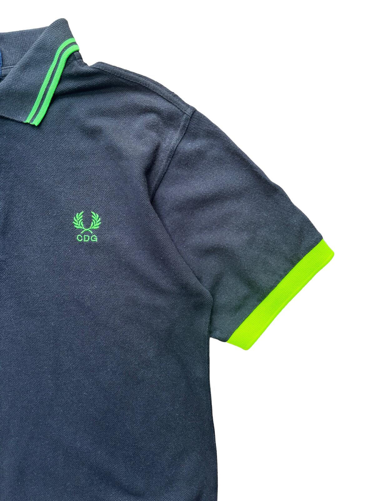 Comme des Garcons x Fred Perry polo black S