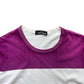 Tricot CDG SS00 Glossy Tee Purple White S