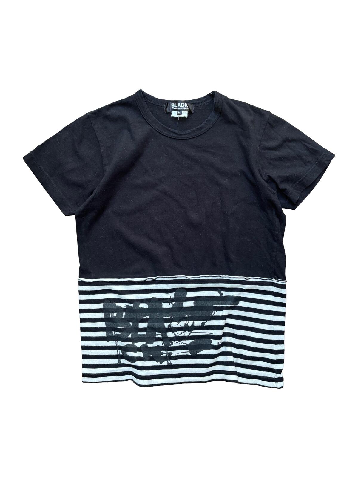 Black CDG Graphic Tee Black S