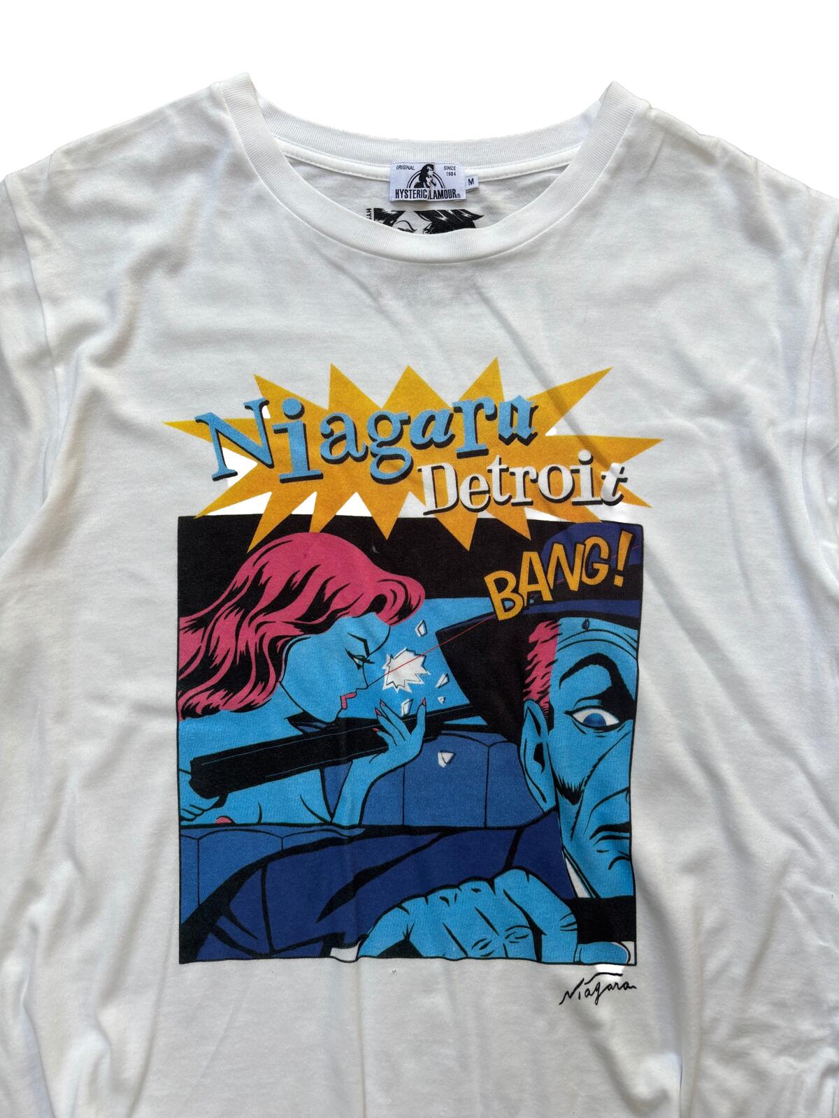 Hysteric Glamour Niagara Detroit Graphic Tee M