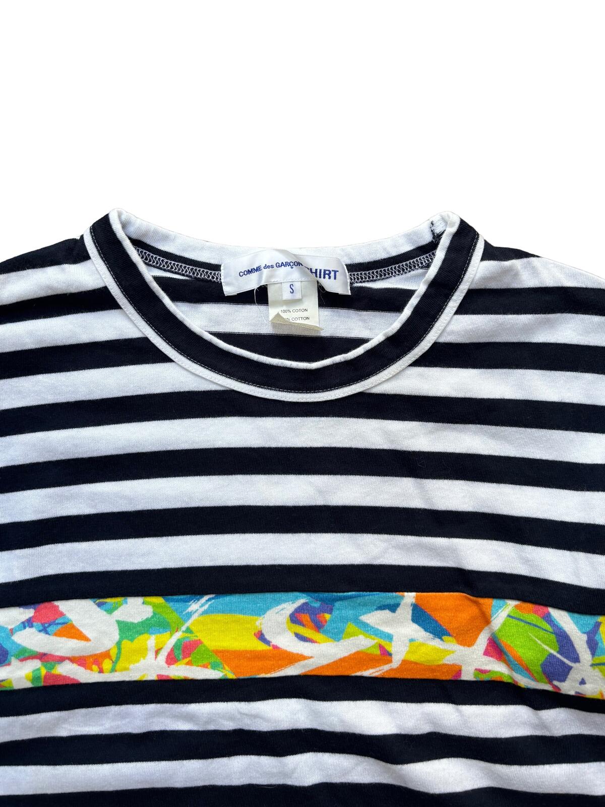 Comme des Garcons Shirt Stripe LS Tee S