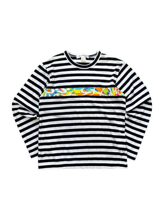 Comme des Garcons Shirt Stripe LS Tee S