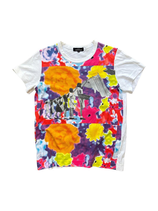 Tricot CDG Graphic Print Tee Multicolour S