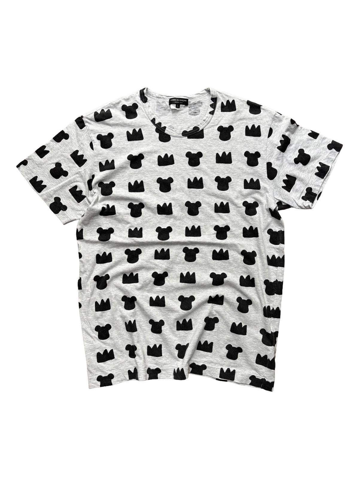 Comme des Garcons Homme Plus Bear T Shirt Grey Large