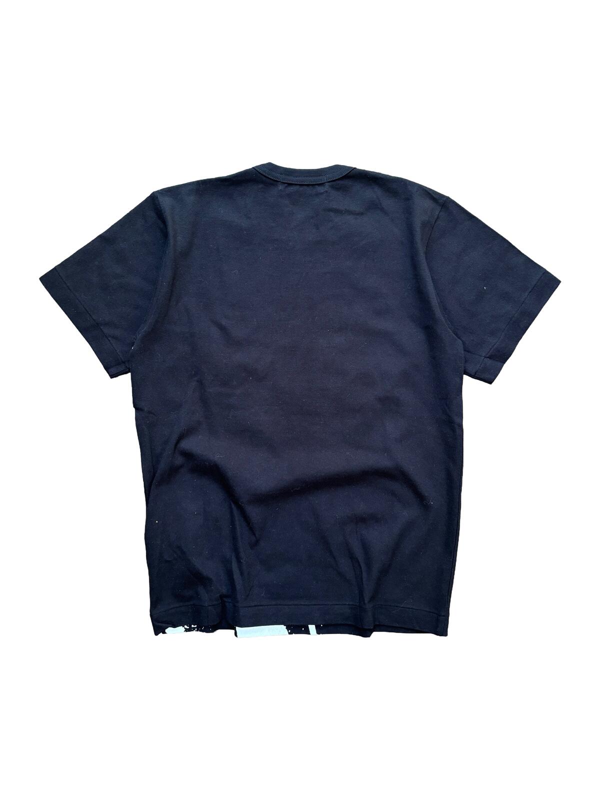 Black Comme des Garcons Graphic T-Shirt Black XS