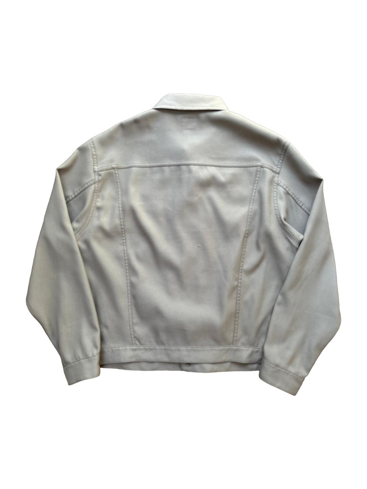 Needles Work Jacket Beige Snap Button Overshirt M