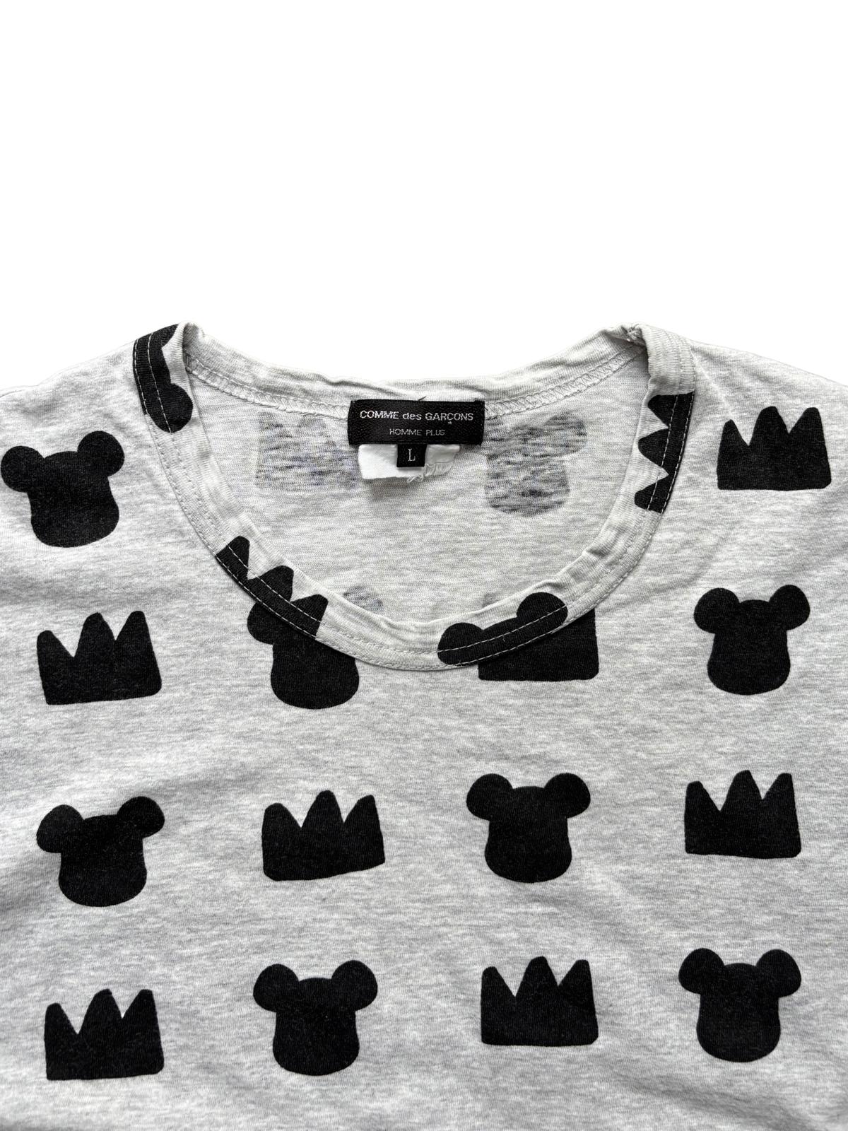 Comme des Garçons Homme Plus Graphic T Shirt Grey L