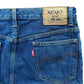 Hysteric Glamour Patchwork Denim Skirt Blue UK 10