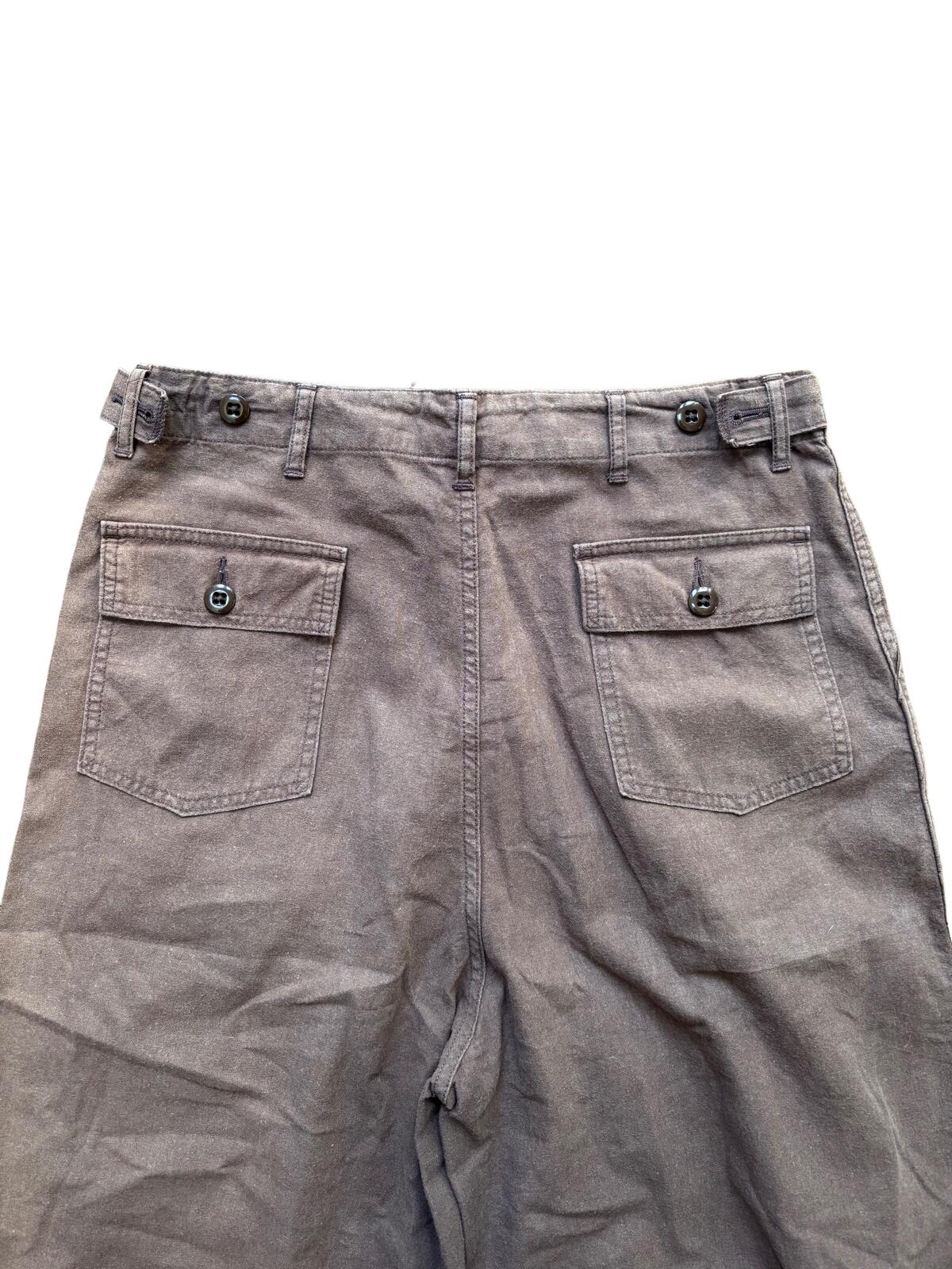 Needles H.D. Fatigue Pants Knee Length Brown S