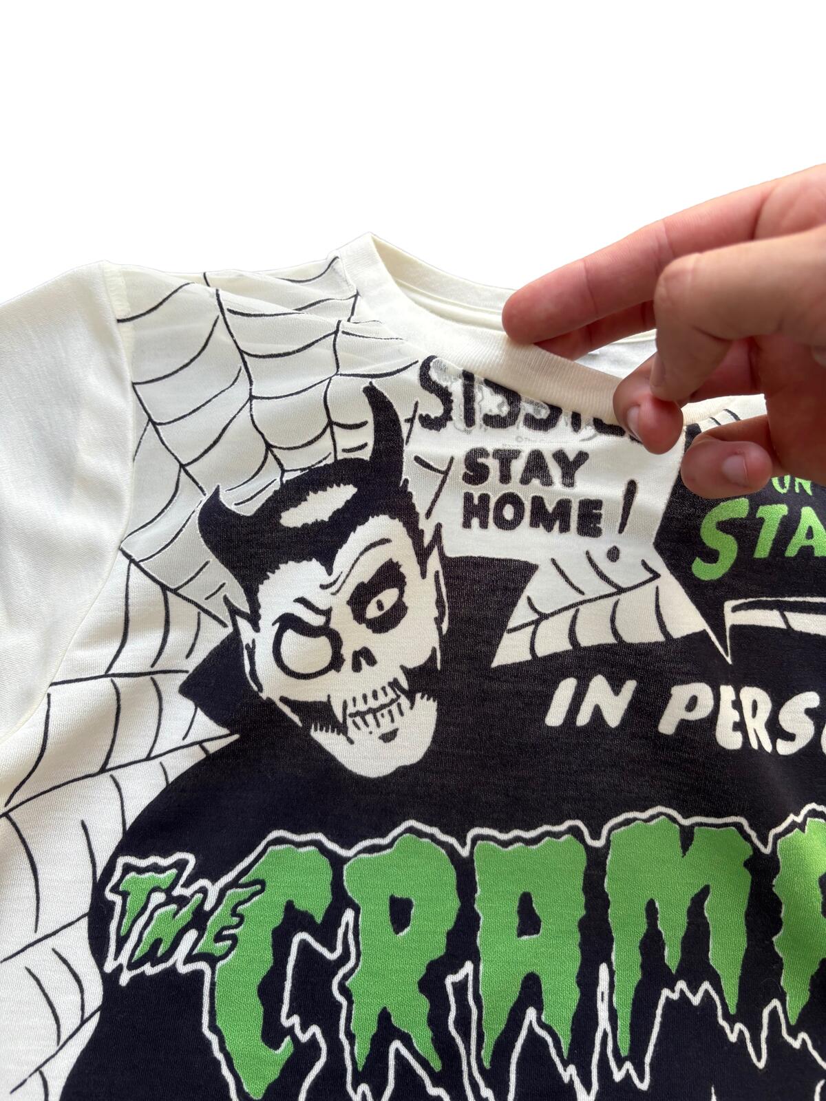 Hysteric Glamour x The Cramps Graphic T-Shirt White