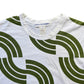 Comme des Garcons Shirt Wave Print T-Shirt Green S