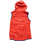 Hysteric Glamour Embossed Fleece Vest Hoodie Orange S