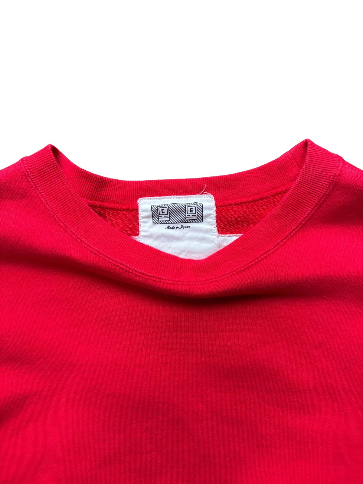 Cav Empt (C.E) Two-Tone Sweatshirt – Red / Pink – Size L