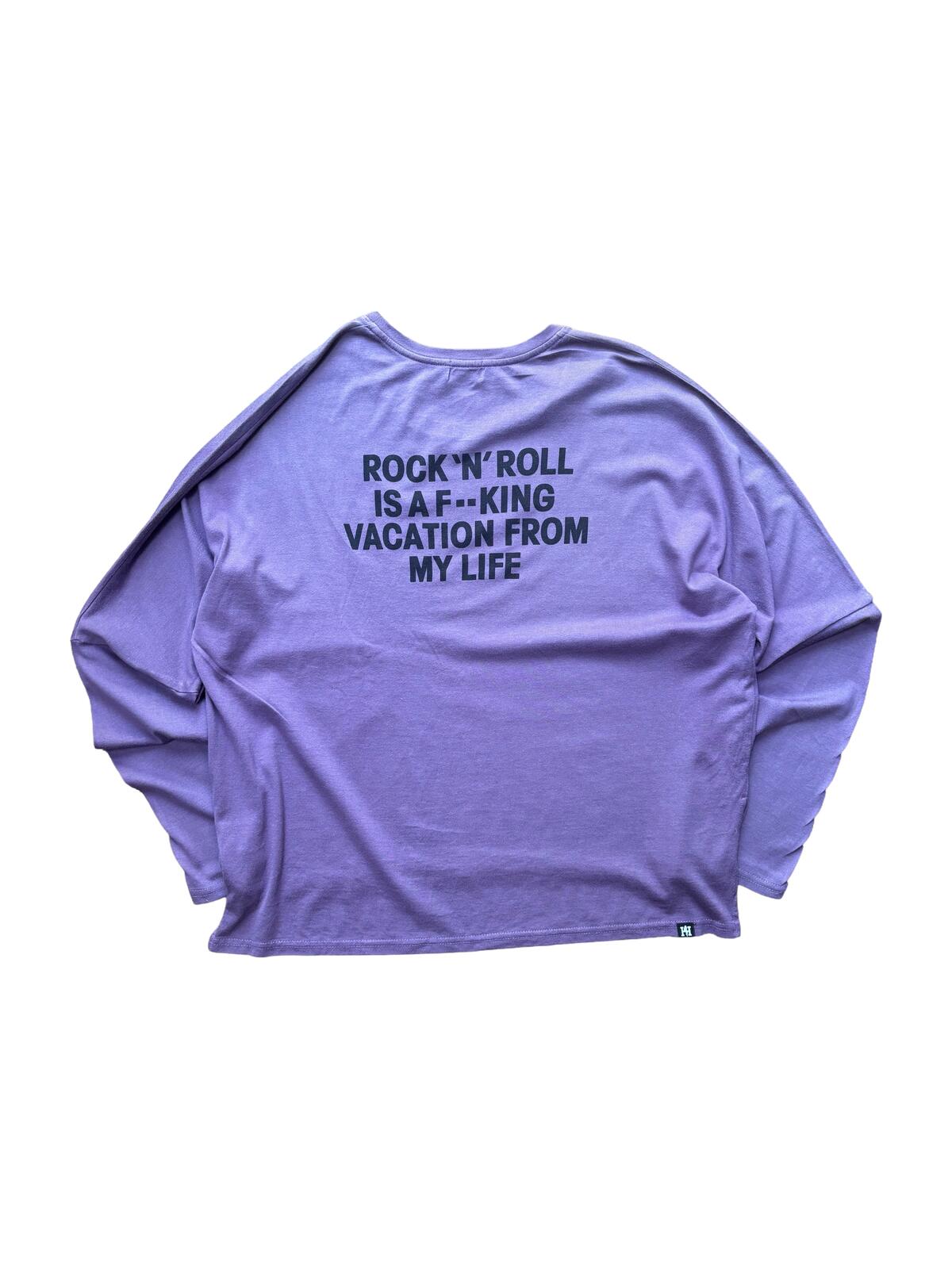 Hysteric Glamour Courtney Love Purple Long Sleeve Tee S
