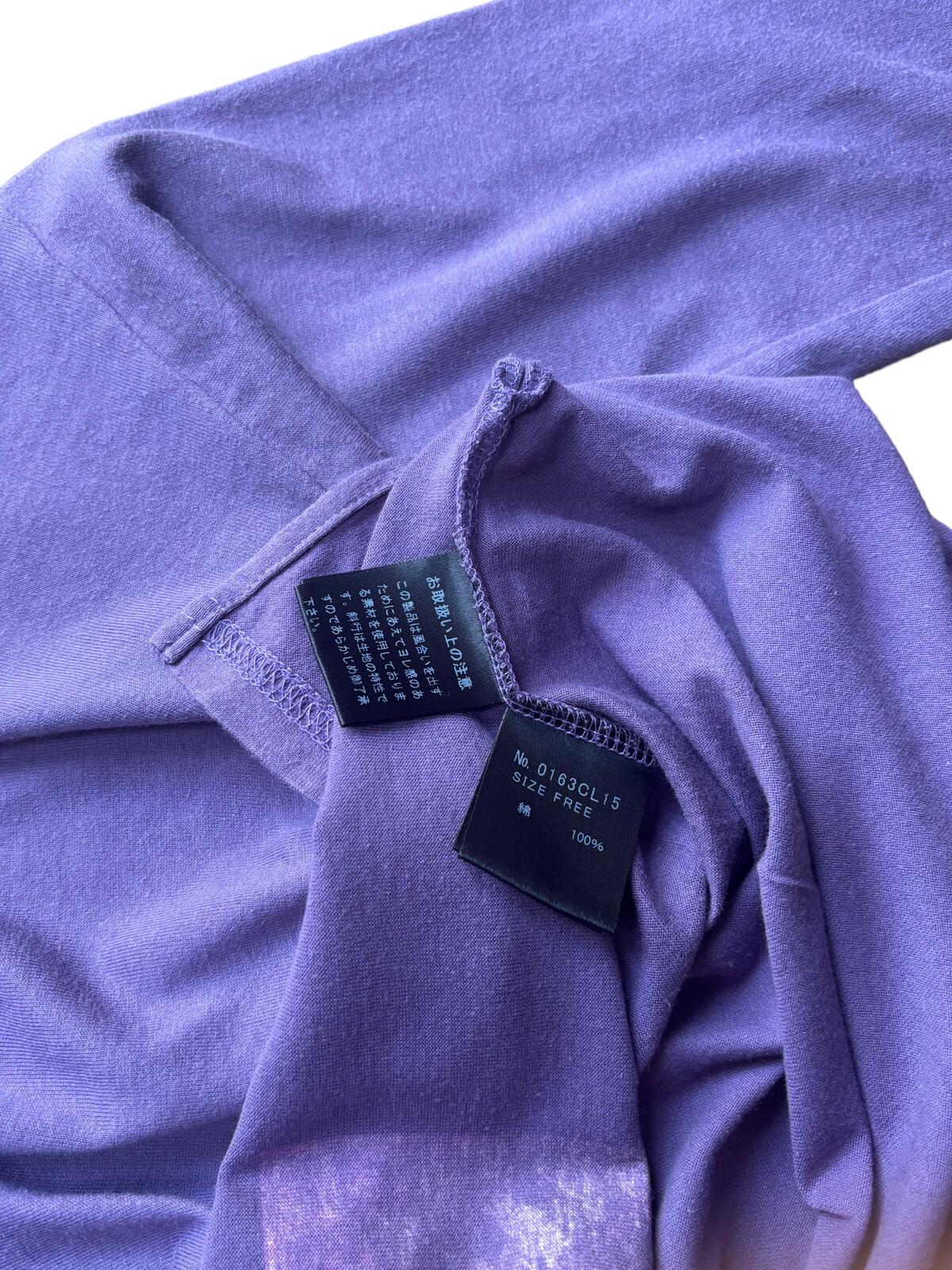 Hysteric Glamour Courtney Love Purple Long Sleeve Tee S