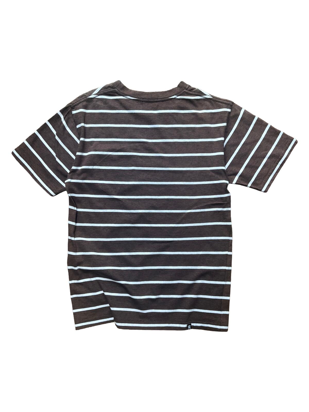 Hysteric Glamour Striped T Shirt Brown White XS