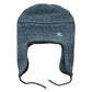 Burberry Black Label Ear Flap Knit Hat Grey