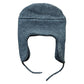 Burberry Black Label Ear Flap Knit Hat Grey