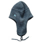 Burberry Black Label Ear Flap Knit Hat Grey