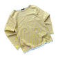 Burberry Black Label Striped Long Sleeve T Shirt Yellow