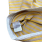 Burberry Black Label Striped Long Sleeve T Shirt Yellow