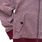 Burberry Black Label Reversible Jacket Burgundy Check