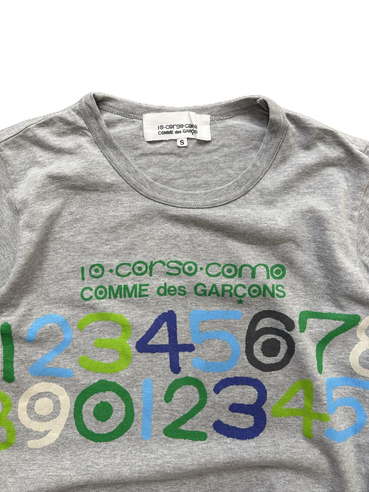 CDG Corso Como 10 Grey T-Shirt S