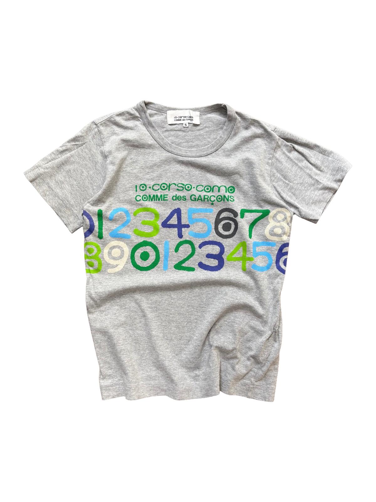 CDG Corso Como 10 Grey T-Shirt S